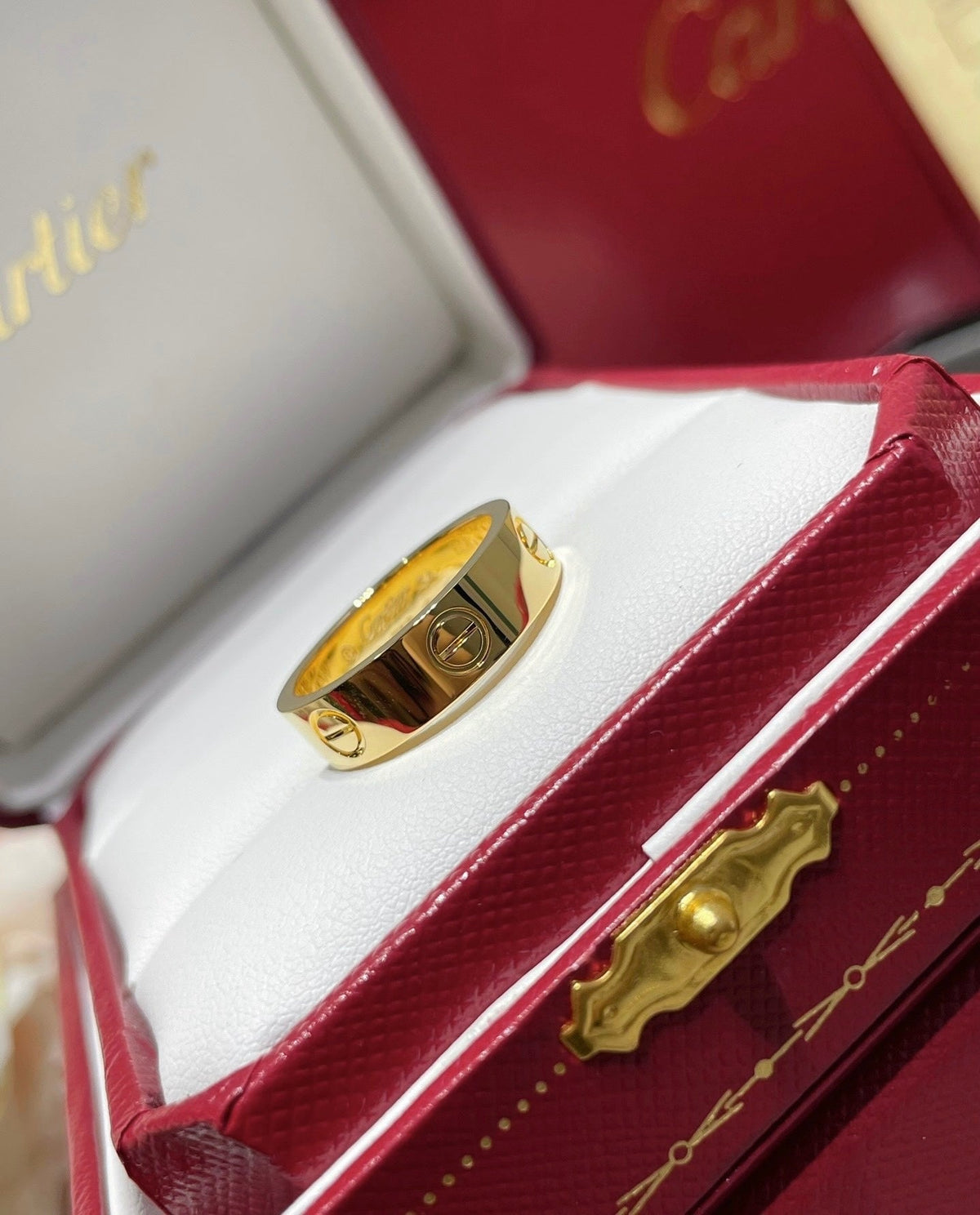 14k Yellow Gold Love Ring