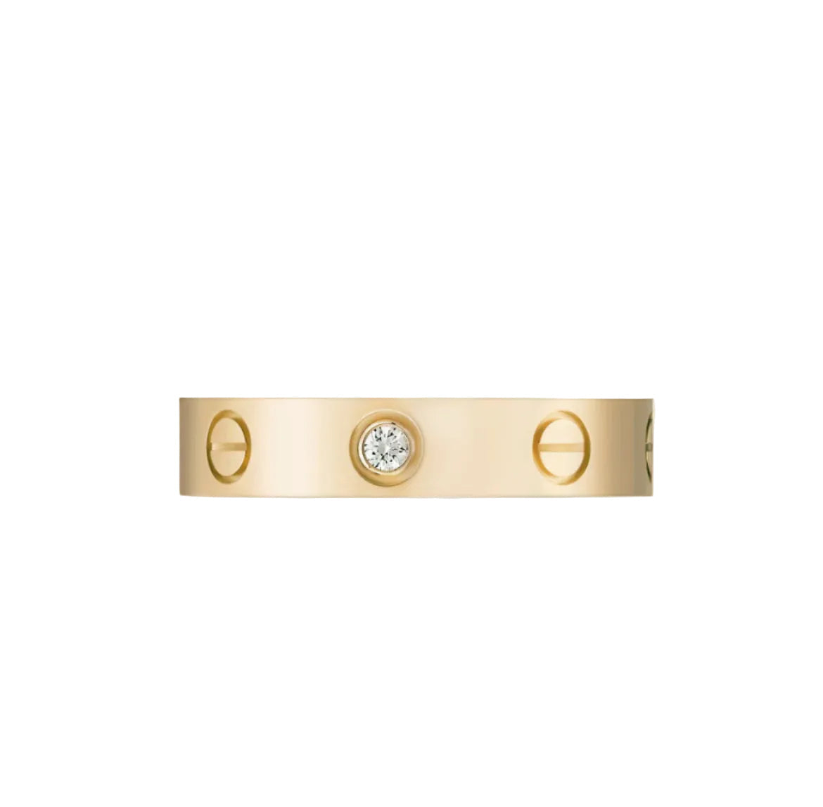 14k Yellow Gold Love Ring