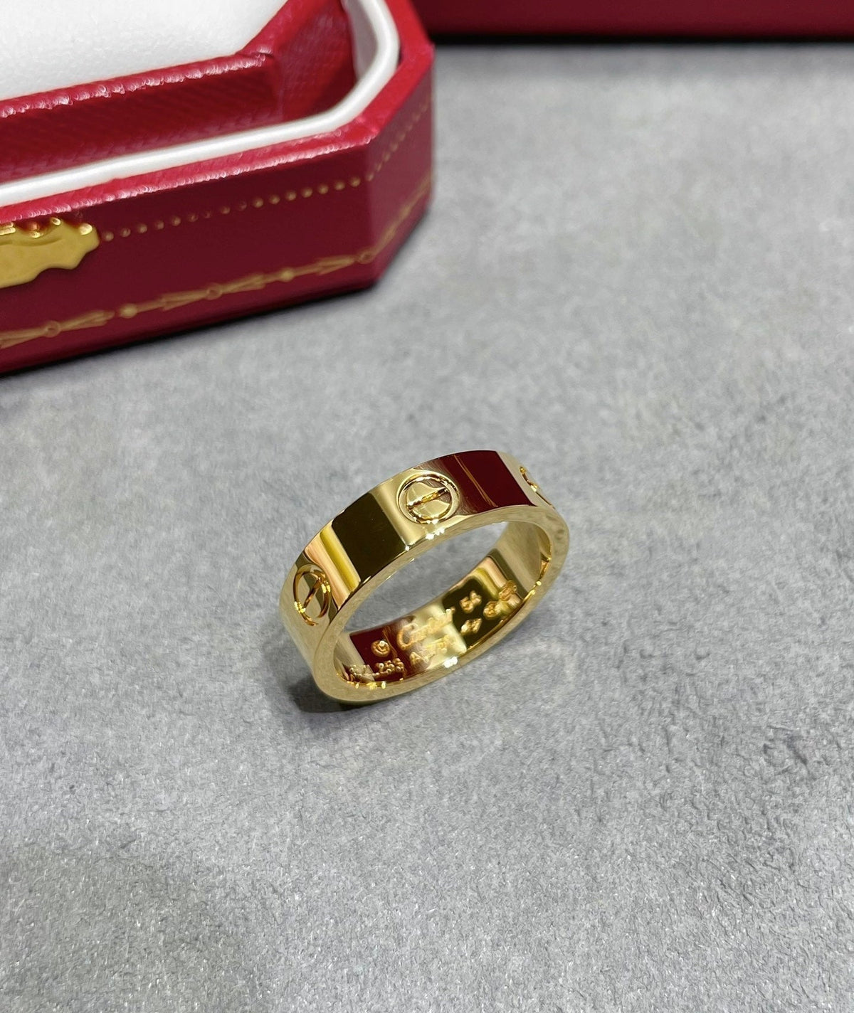 14k Yellow Gold Love Ring