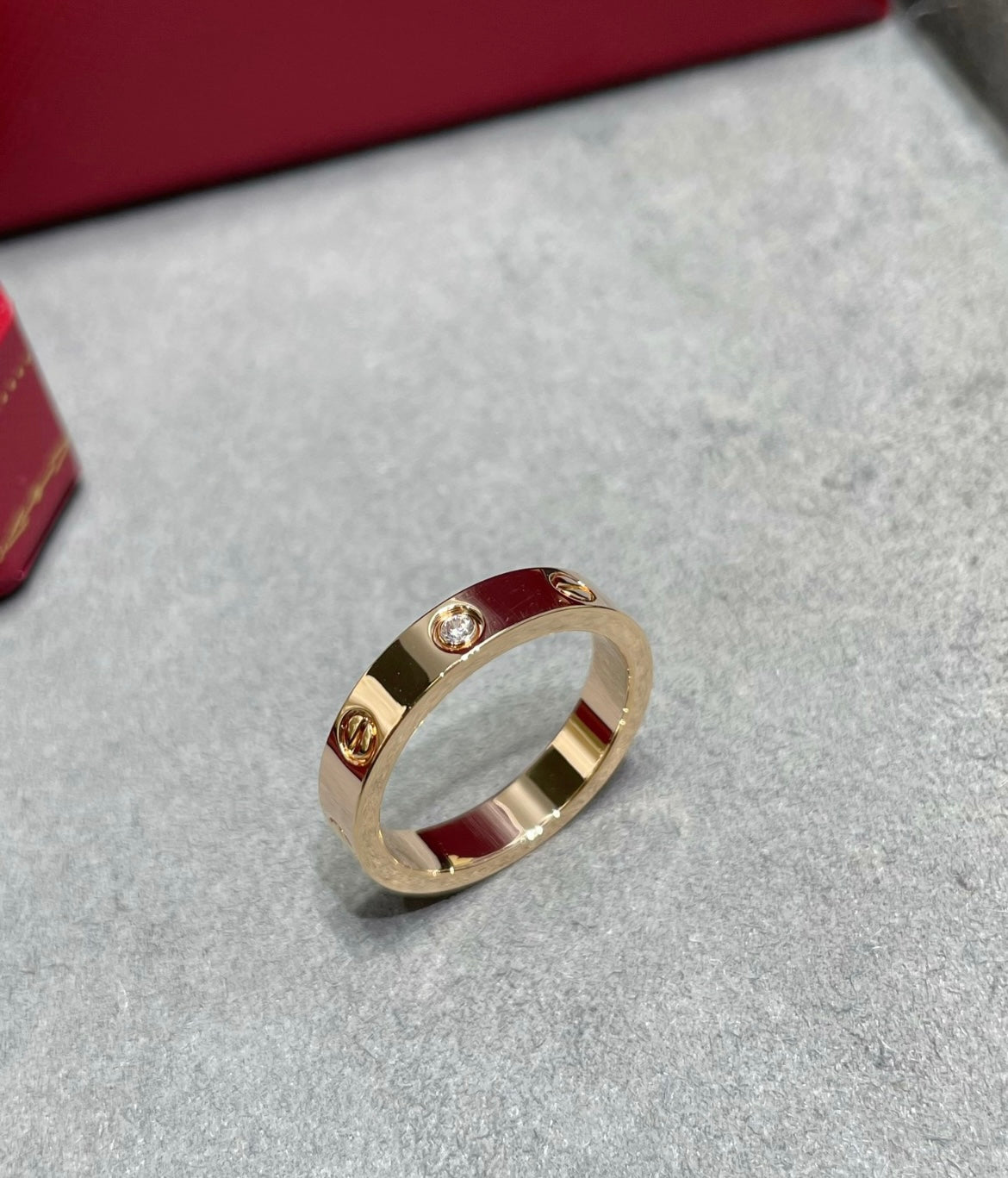 14k Yellow Gold Love Ring