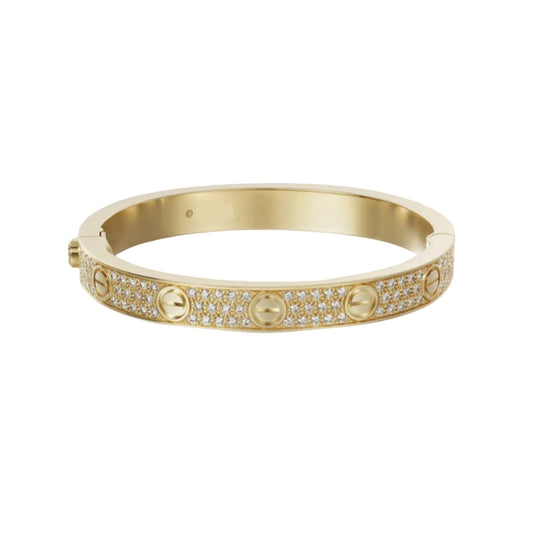 14k Yellow Gold Love Bracelet