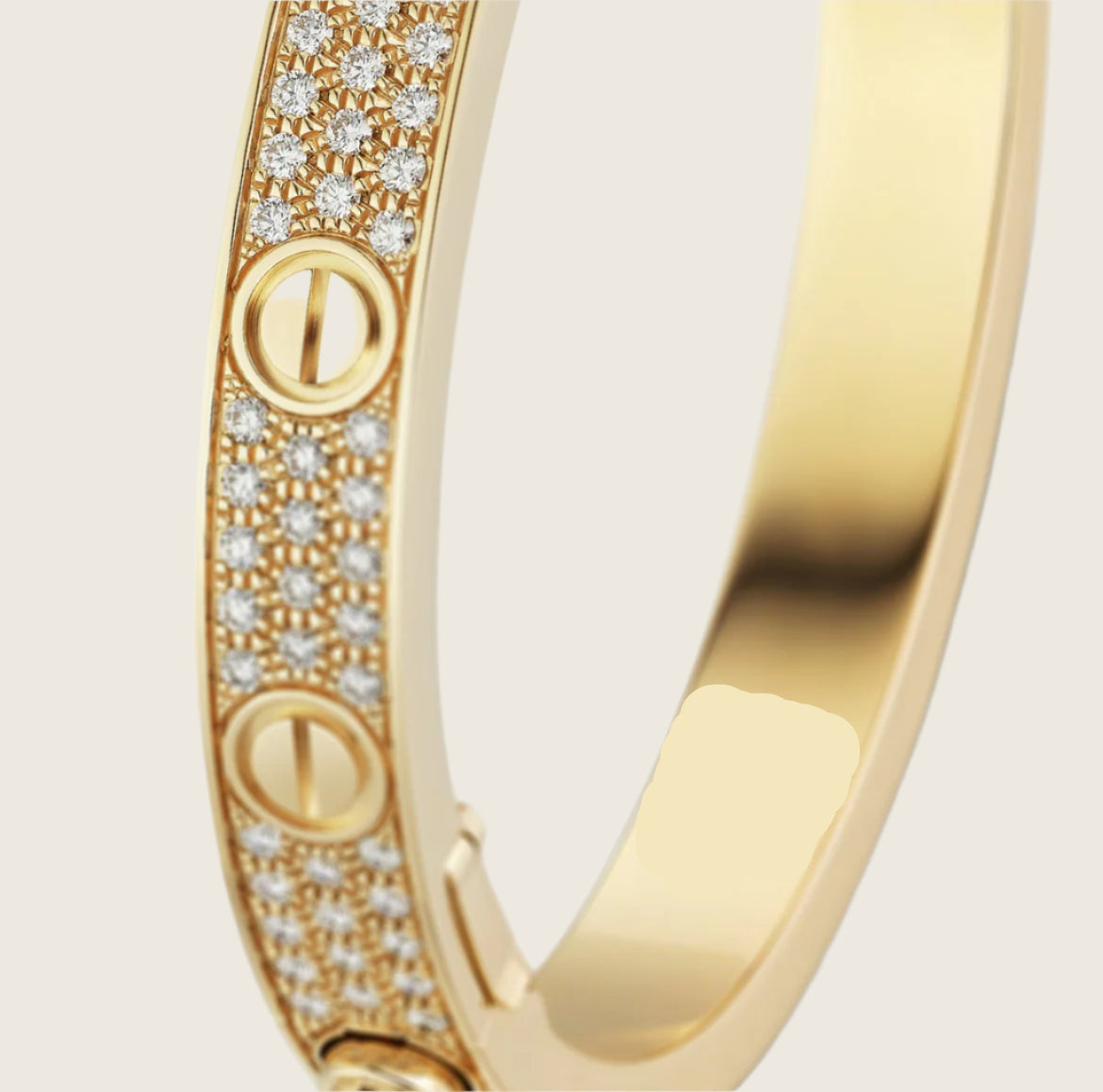 14k Yellow Gold Love Bracelet