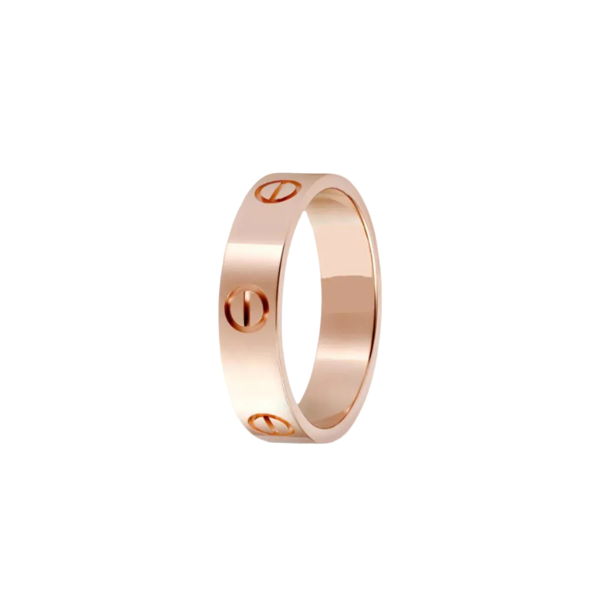 14k Rose Gold Love Ring