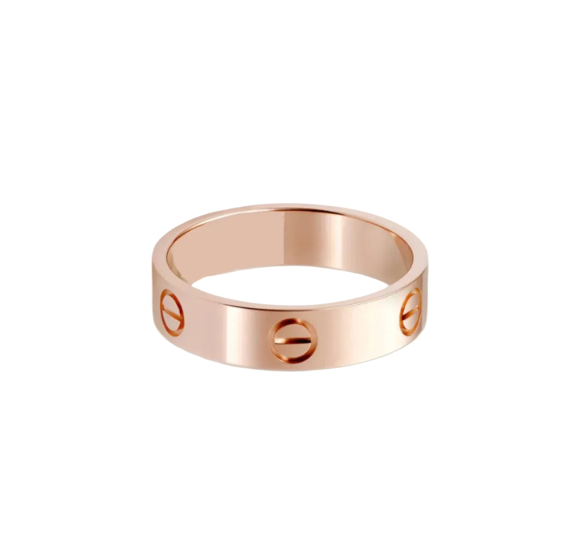 14k Rose Gold Love Ring
