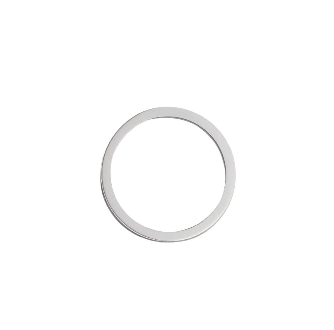 14k White Gold Love Ring