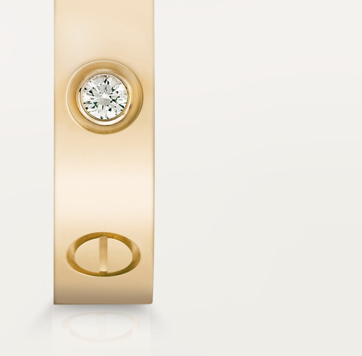 14k Yellow Gold Love Ring