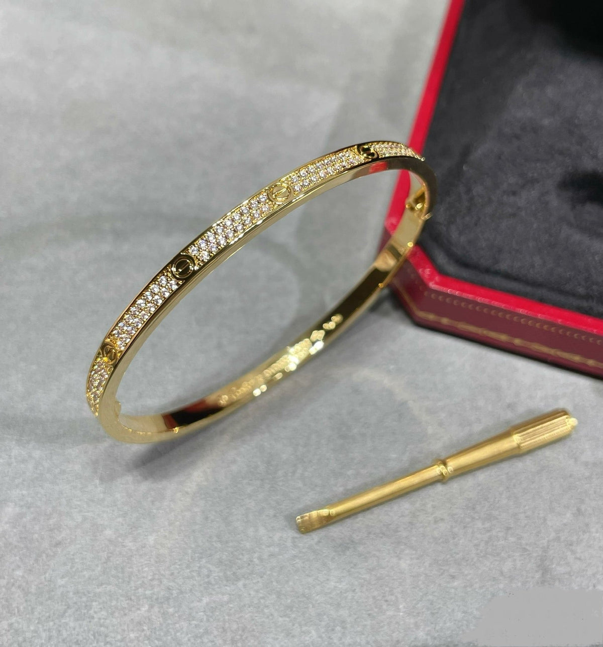 14k Yellow Gold Love Bracelet/Small