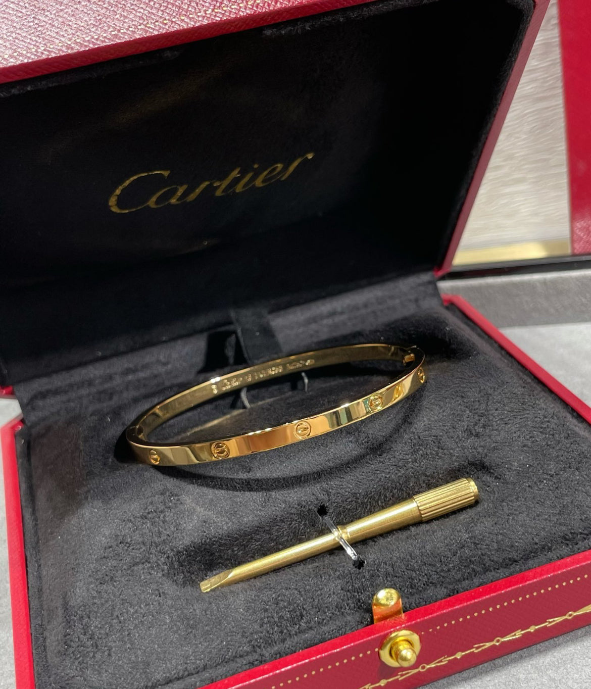 14k Yellow Gold Love Bracelet