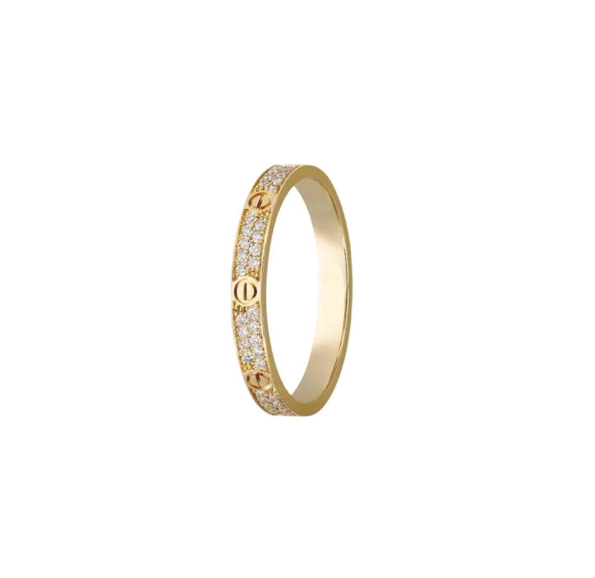 14k Yellow Gold Love Ring/Small