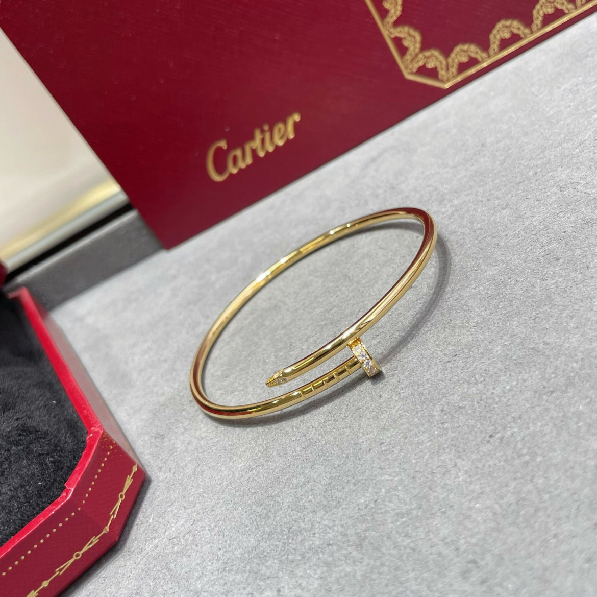 14k Yellow Gold Nail Bracelet/Small