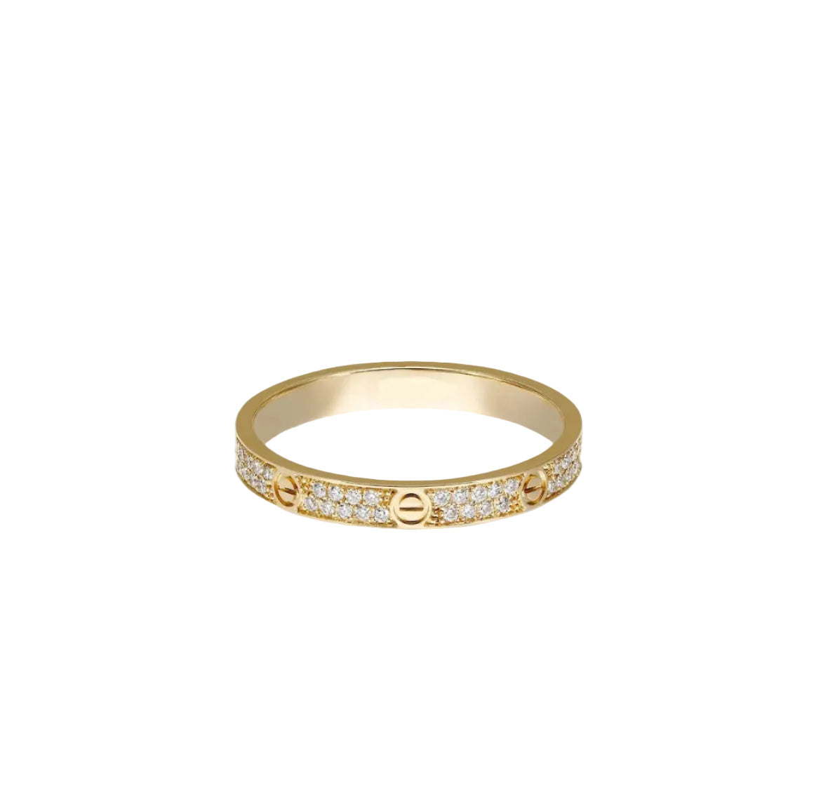 14k Yellow Gold Love Ring/Small