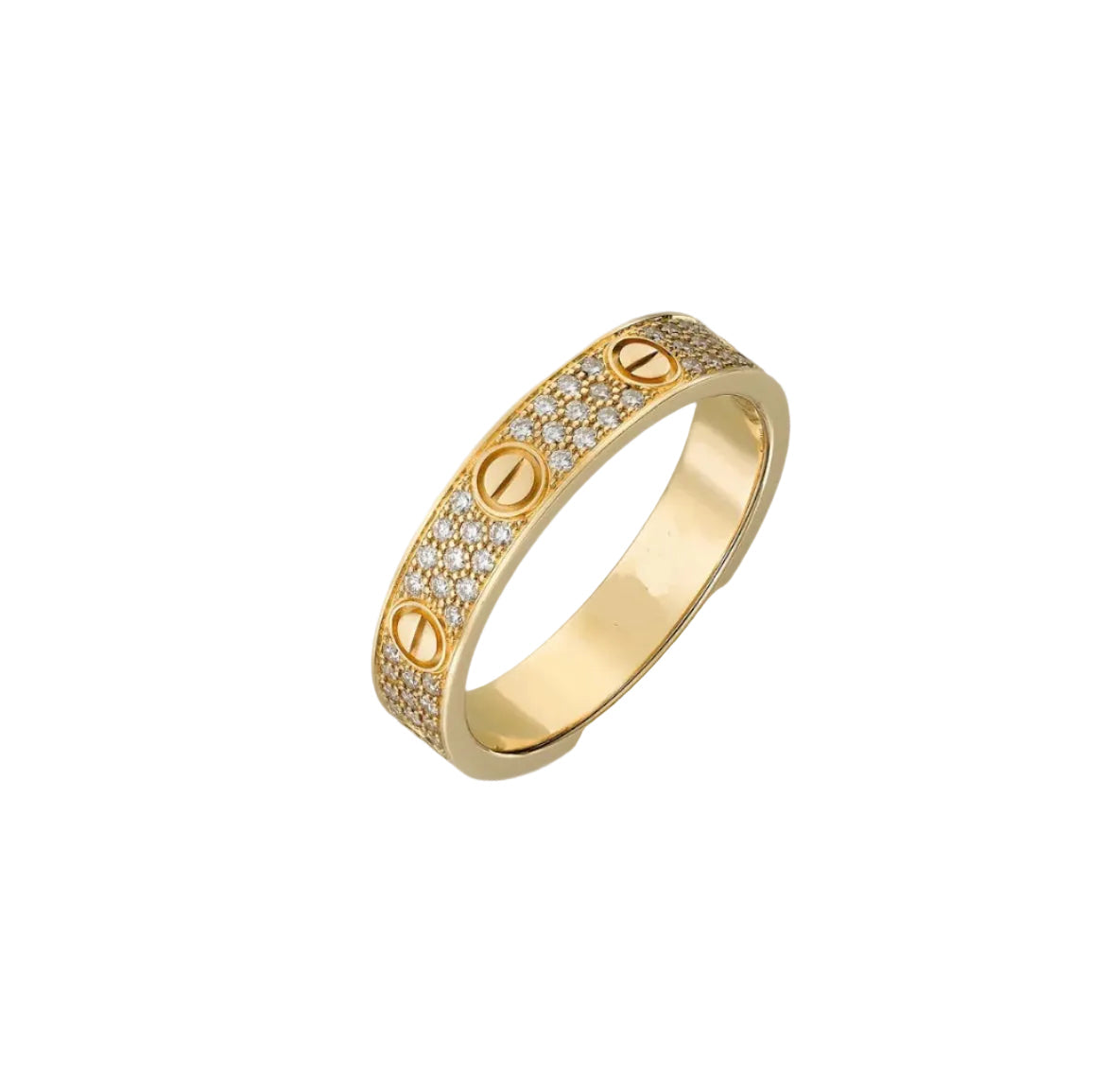 14k Yellow Gold Love Ring