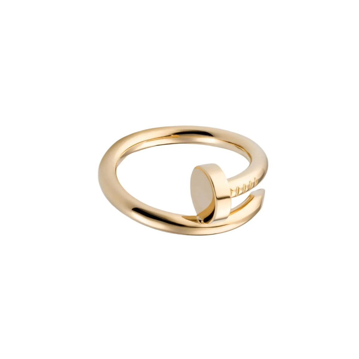 14k Yellow Gold Nail Ring