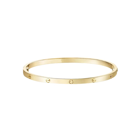 14k Yellow Gold Love Bracelet