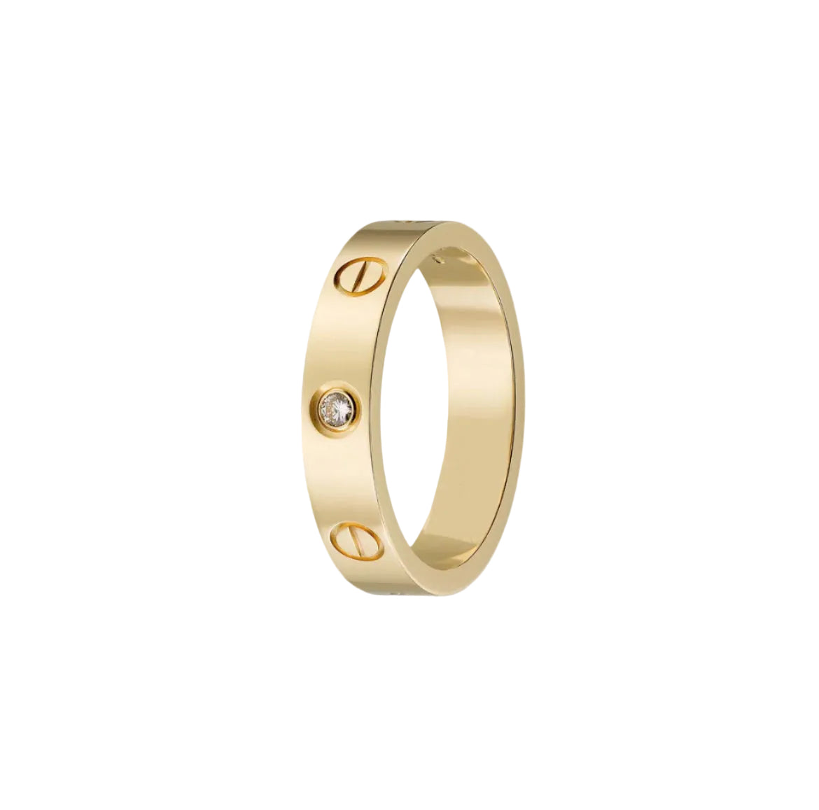14k Yellow Gold Love Ring