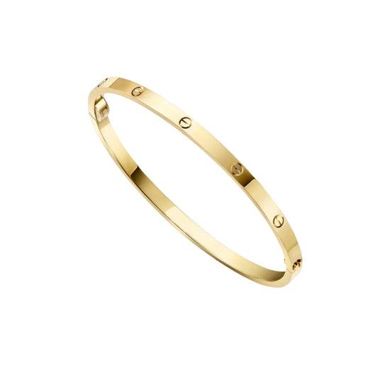 14k Yellow Gold Love Bracelet