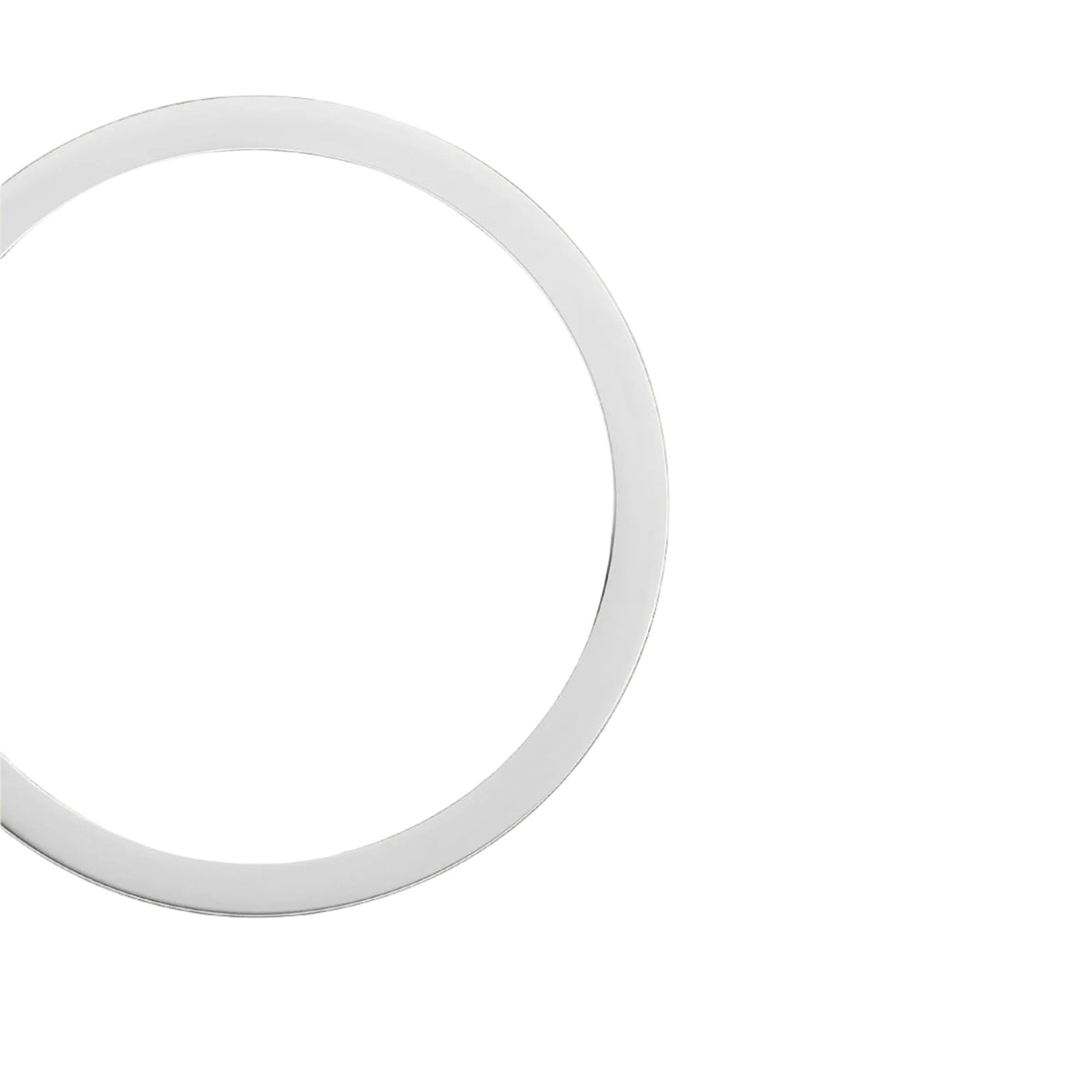14k White Gold Love Ring