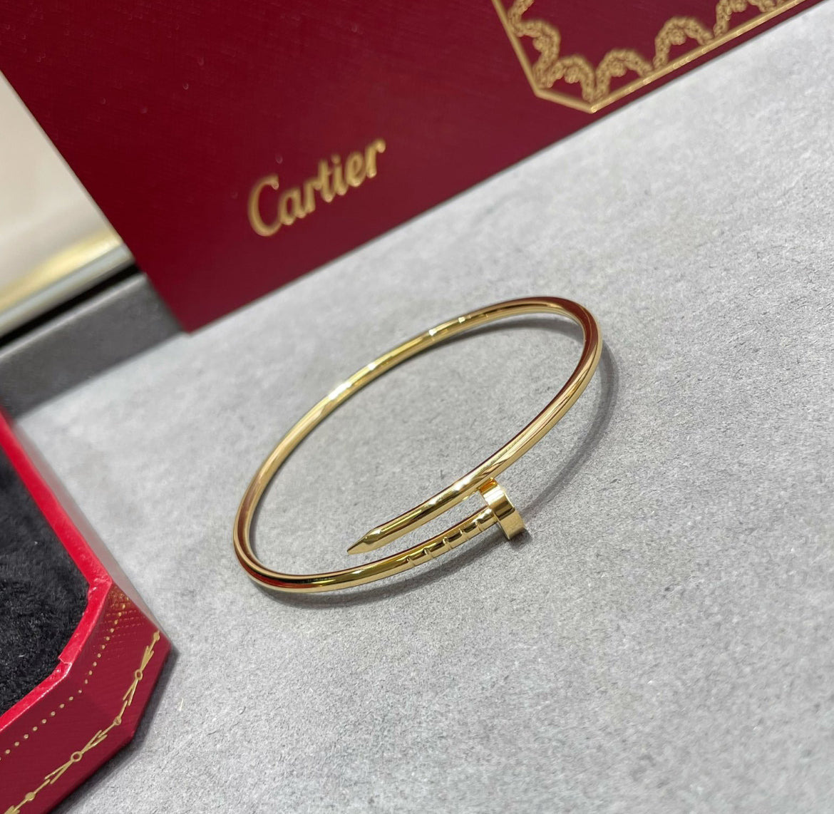 14k Yellow Gold Nail Bracelet/Small
