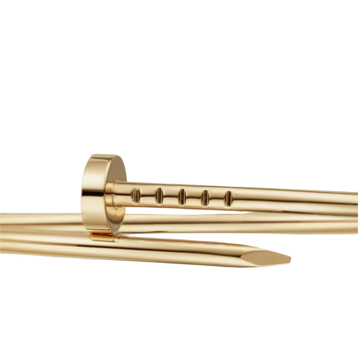 14k Yellow Gold Nail Bracelet/Small