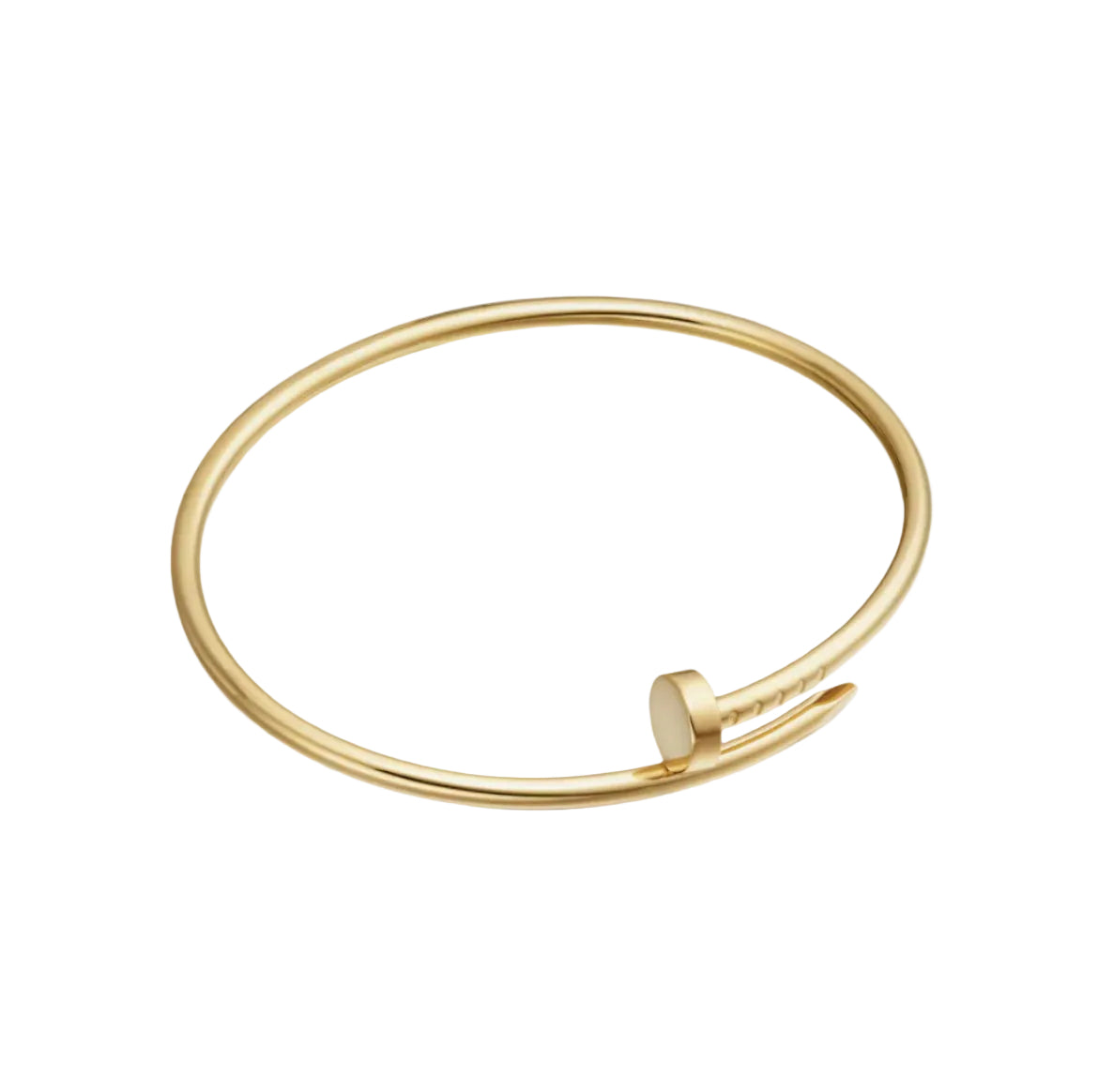 14k Yellow Gold Nail Bracelet/Small