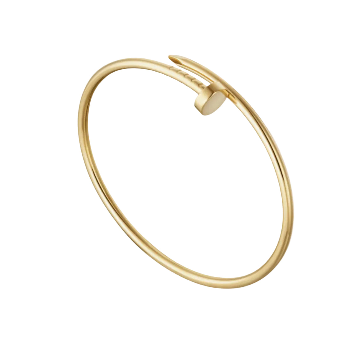 14k Yellow Gold Nail Bracelet/Small