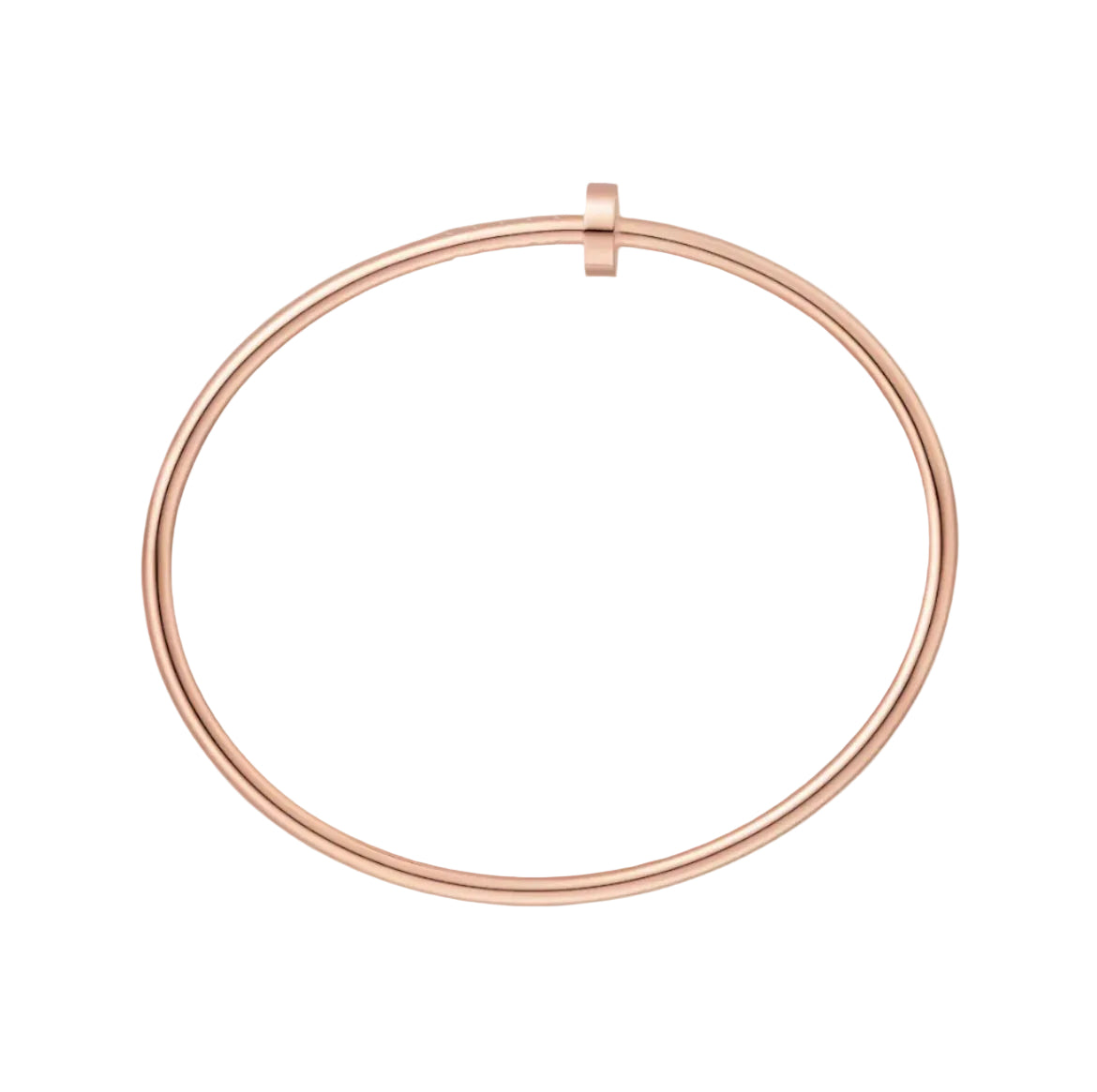 14k Rose Gold Nail Bracelet/Small