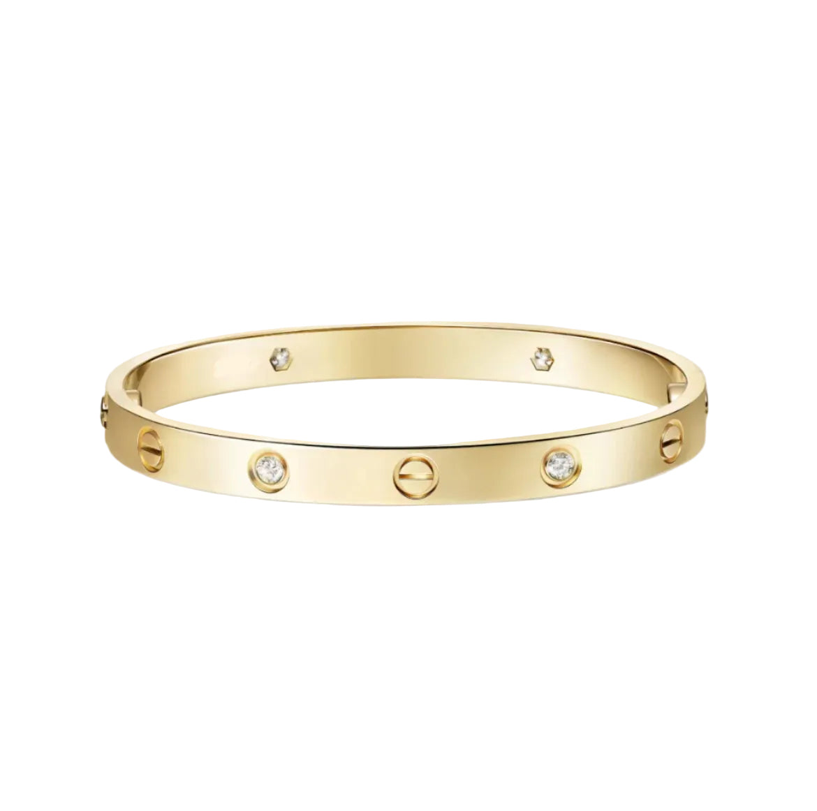 14k Yellow Gold Love Bracelet