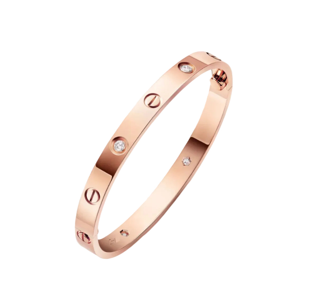 14k Rose Gold Love Bracelet