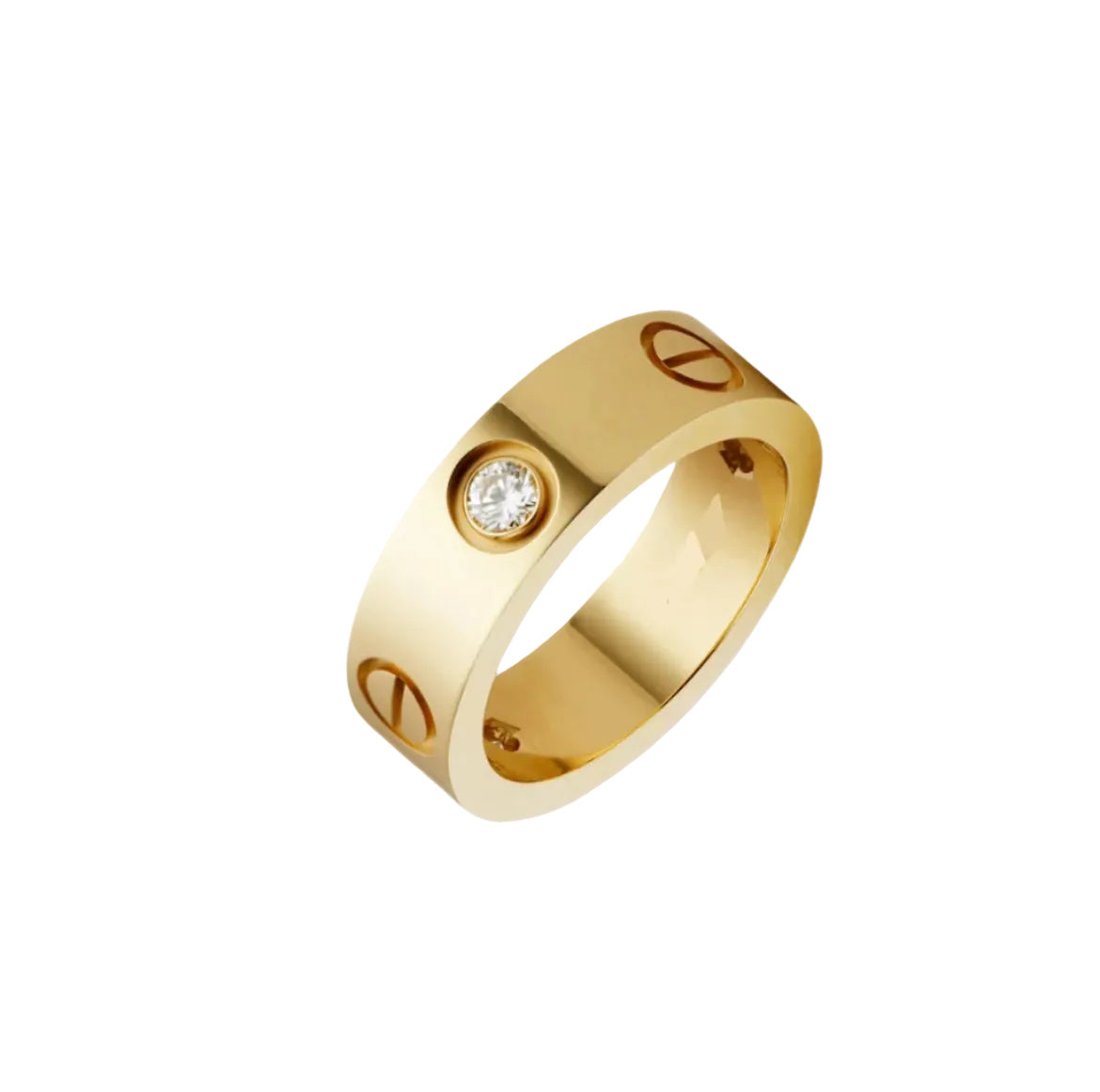 14k Yellow Gold Love Ring