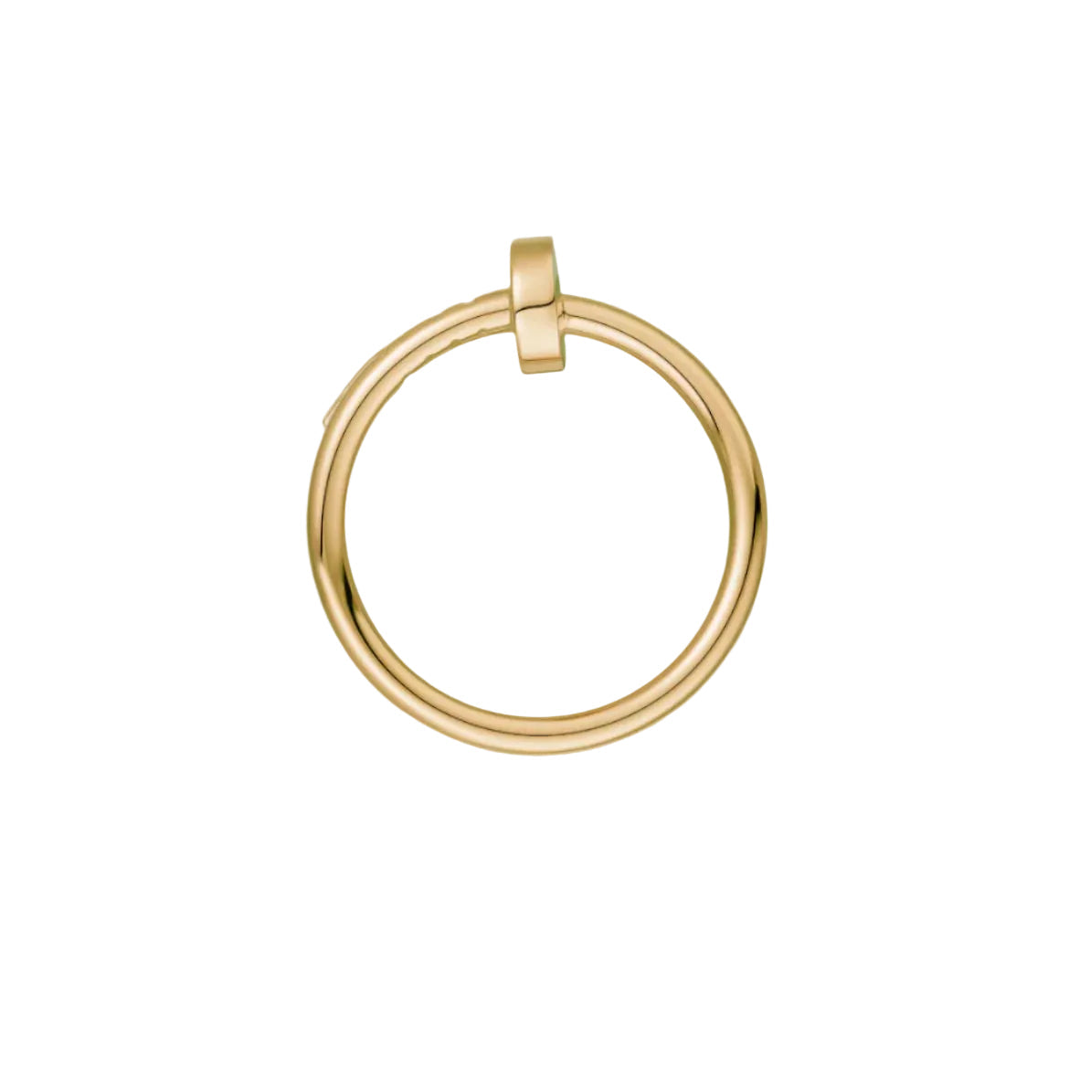 14k Yellow Gold Nail Ring