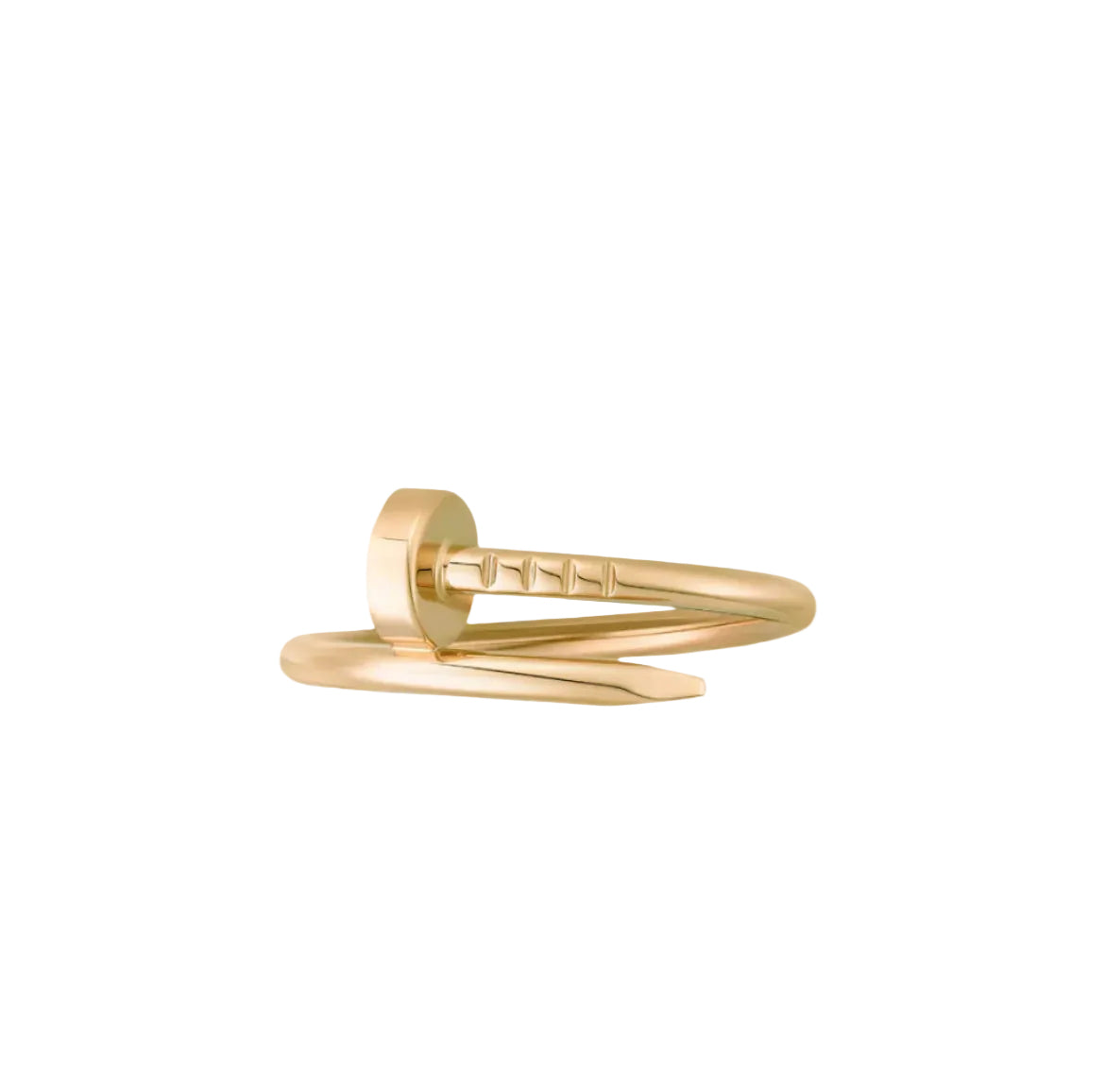 14k Yellow Gold Nail Ring