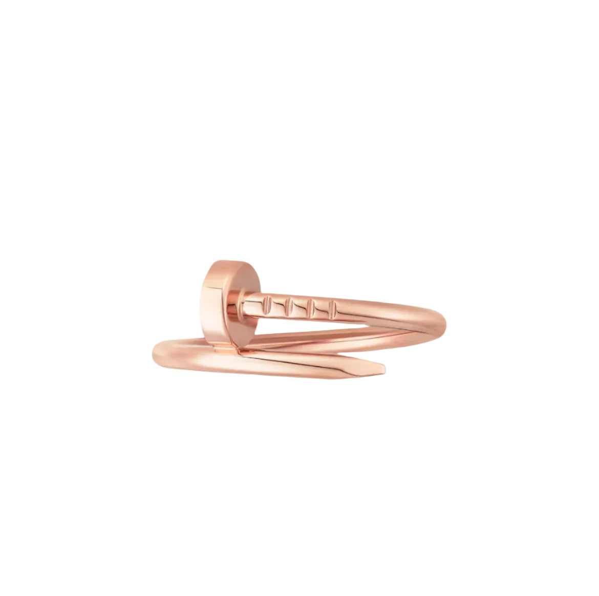 14k Rose Gold Nail Ring