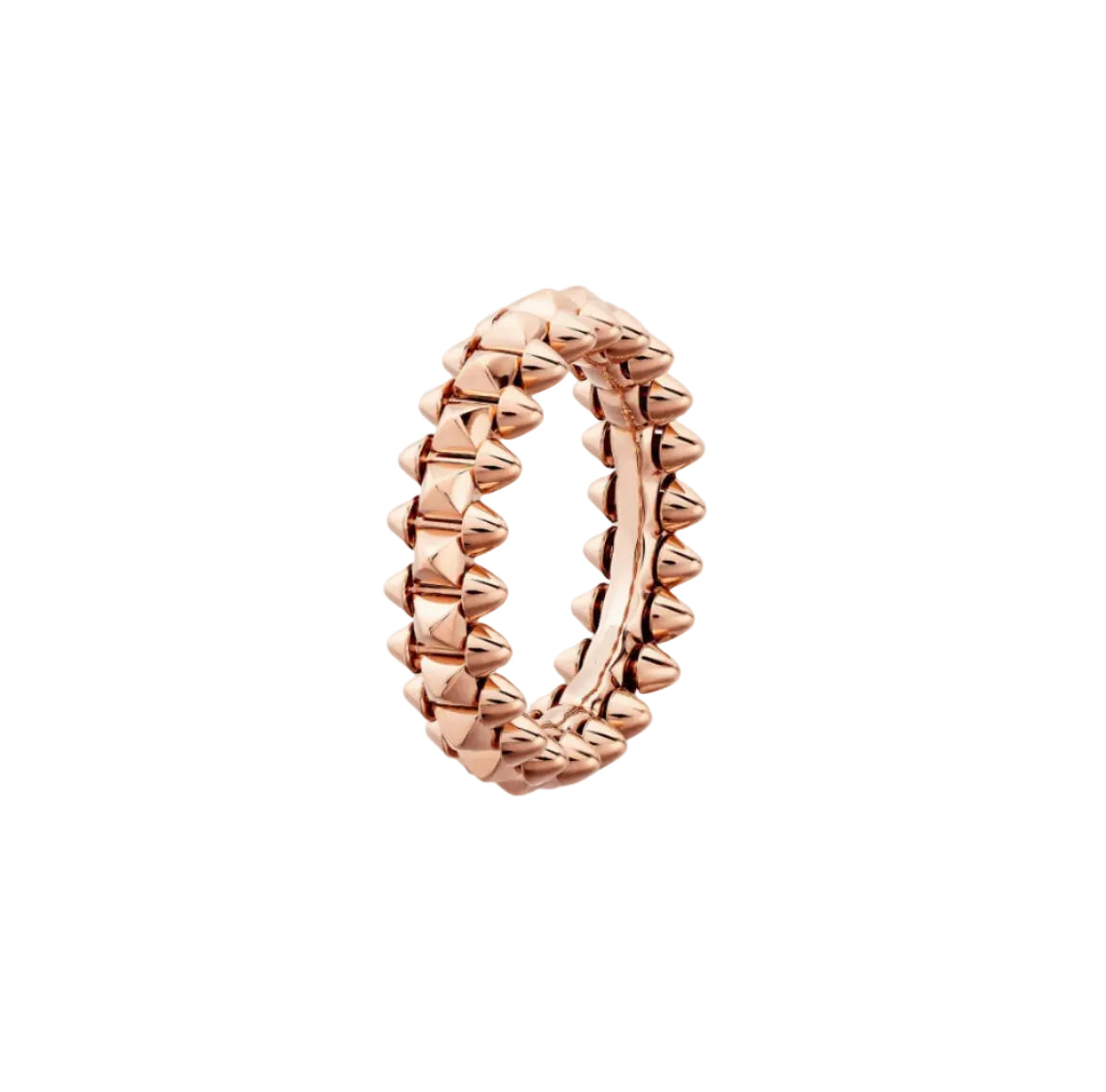 14k Rose Gold Clash Ring