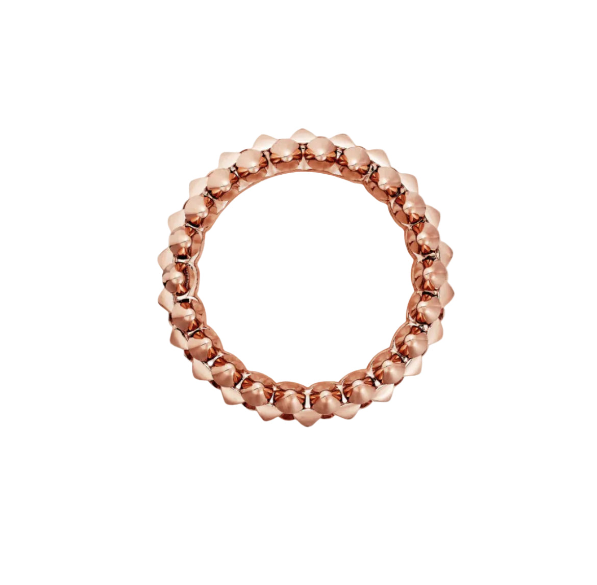 14k Rose Gold Clash Ring