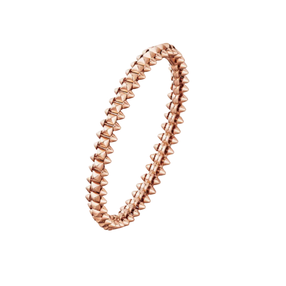14k Rose Gold Clash Bracelet