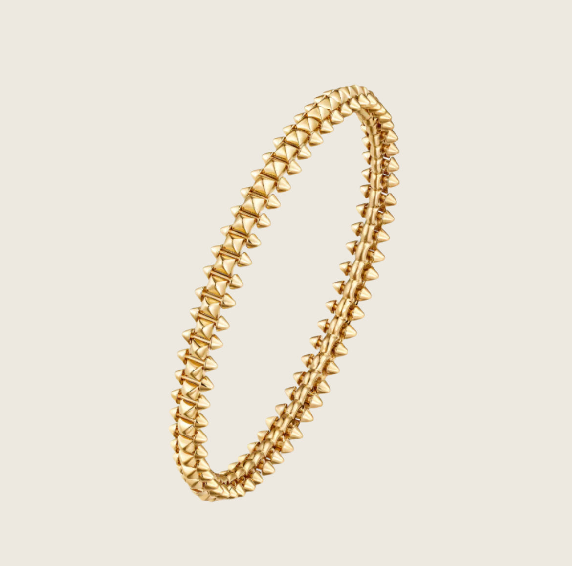 14 Yellow Gold Clash Bracelet