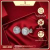 Khuyên tai Zircon 1