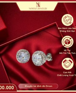 Khuyên tai Zircon 1